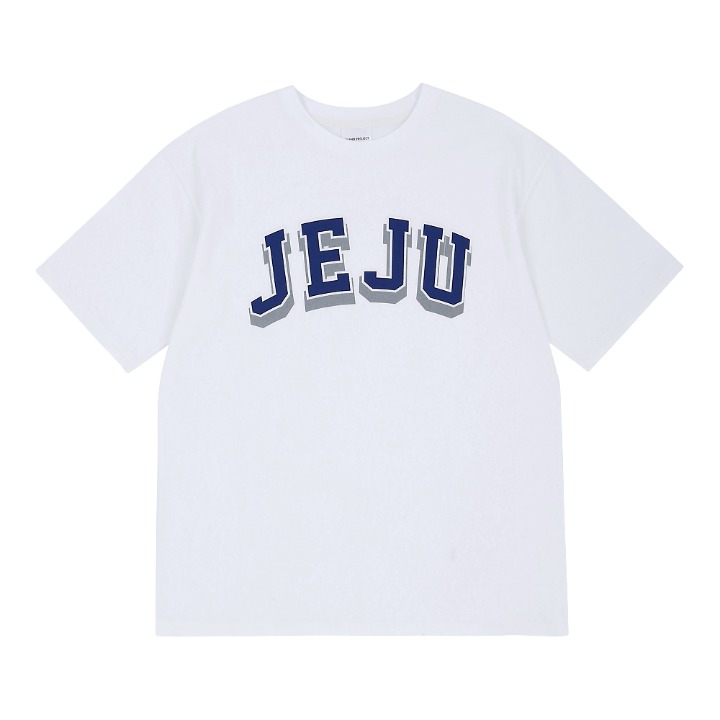 Jeju Dawn Logo T-Shirt - White