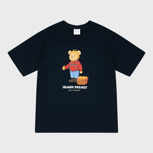Mandarine Bear T-Shirt (ver.22) - Navy