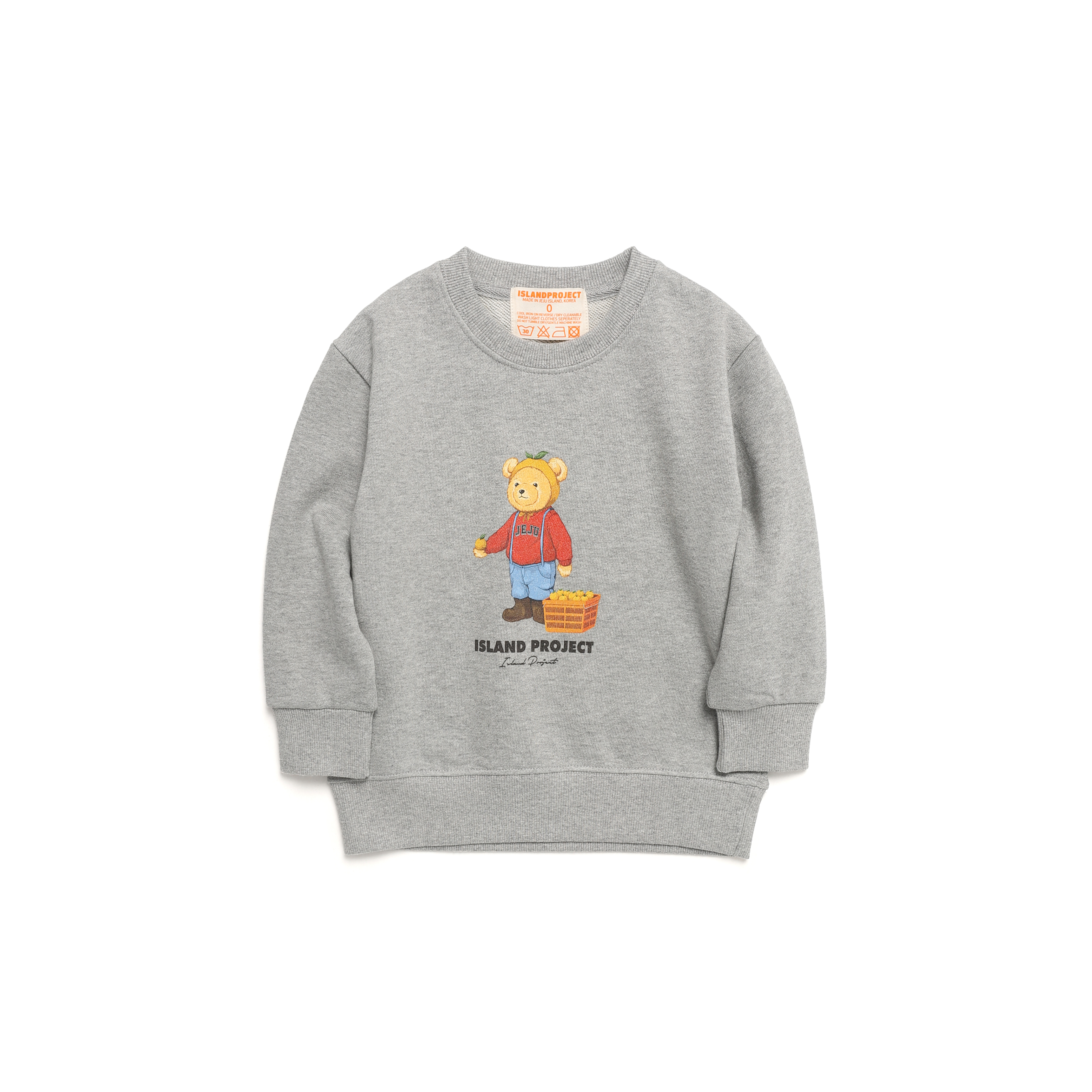 Mandarine Bear Sweatshirt - Gray (Baby)